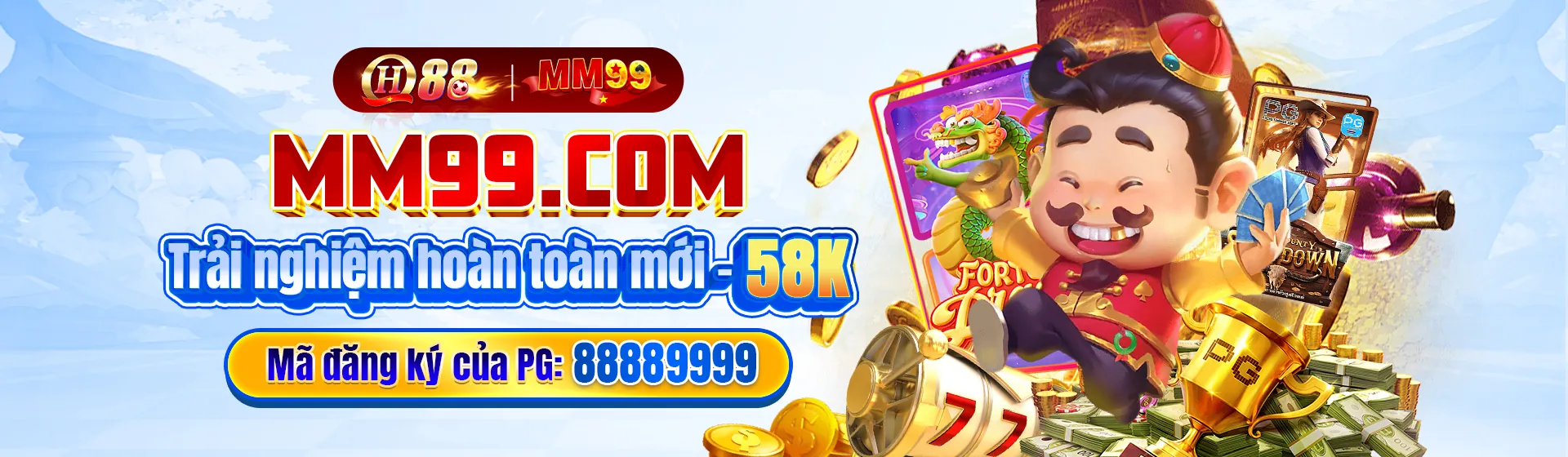 Hình ảnh chính của DT68 Nổ Hũ với jackpot lớn và hiệu ứng vàng xanh